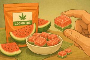 What to Expect From a 100mg Hybrid Watermelon Gummy